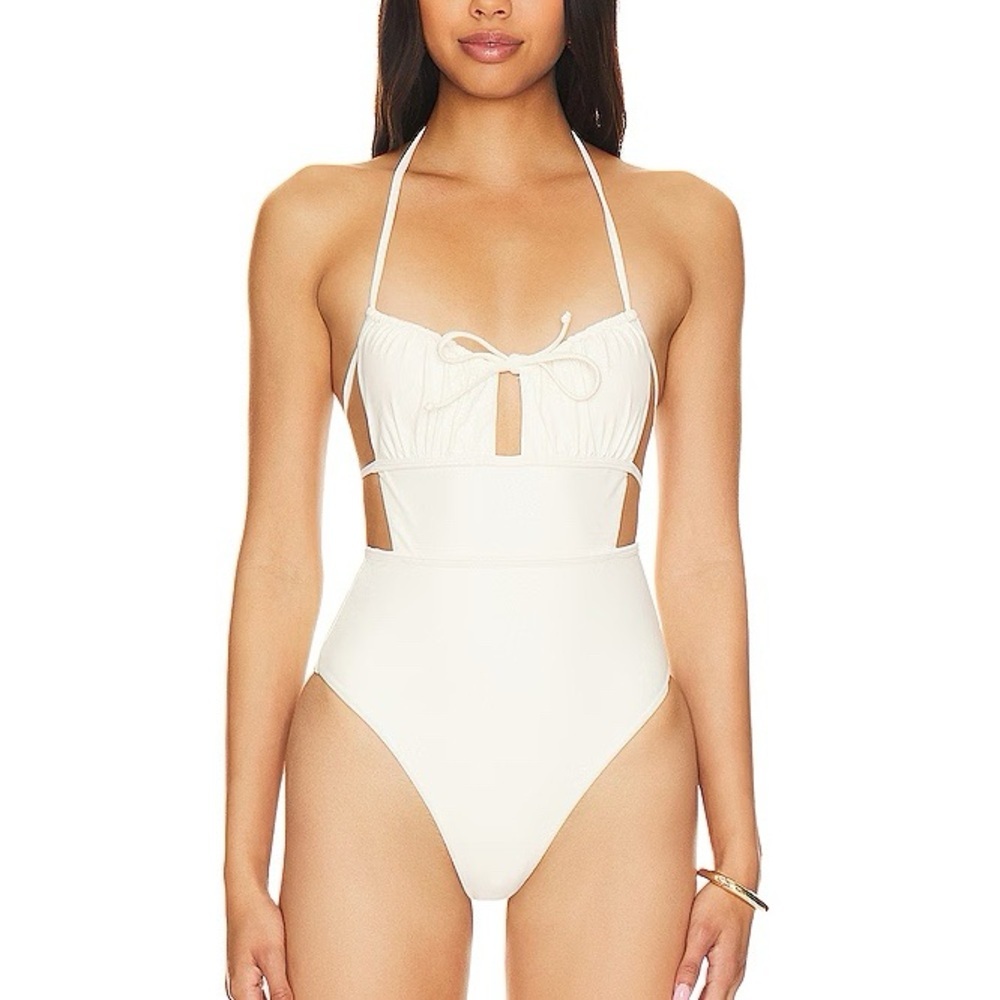 Tularosa Thea One Piece in Ivory Size XS